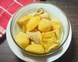 Foto langkah ke 5 dari resep Opor ayam kentang tahu.