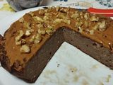 Pastís de xocolata proteic