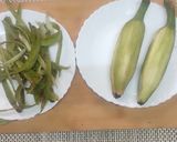 A picture of step 1 of Nendran Banana Bajji.