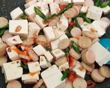 Foto langkah ke 3 dari resep Tahu Telur Sosis Saus Tiram.