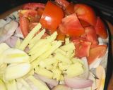 A picture of step 1 of Qeema fry.