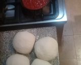 Foto del paso 6 de la receta: Pizza de cheddar y bacon 😋