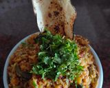 A picture of step 3 of Whole ragi khichdi.
