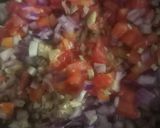 A picture of step 1 of Besan veg Kabab.