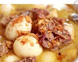 Foto langkah ke 3 dari resep Terik Daging Sapi Tahu Telor langsung Enakk :D resep Keluarga.