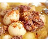 Foto langkah ke 3 dari resep Terik Daging Sapi Tahu Telor langsung Enakk :D resep Keluarga.