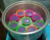 Foto langkah ke 3 dari resep Kue talam ubi ungu.