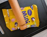 Mini csokitojásos sajttorta recept fázis 2 fotója
