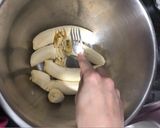Banános golyók recept fázis 1 fotója