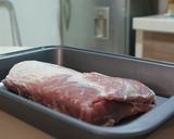 A picture of step 1 of Grilled Pork Tenderloin au Tarragon.