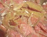 A picture of step 2 of Soup and Sandwich Batch 16.