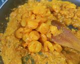 A picture of step 10 of Masala Shrimp.