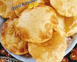 A picture of step 4 of Masala Ajwain Puri.