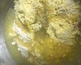A picture of step 2 of Makki aur gehun ki roti.