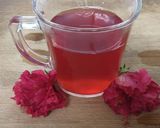 A picture of step 6 of Hibiscus flowers Tea.