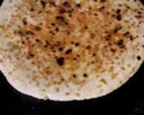 A picture of step 3 of Sweet Bundi paratha.