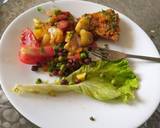 Grill chicken with vegetables and pineapple healthy daid plan recipe step 4 photo