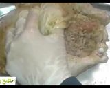 صورة لخطوة 4 من وصفة فراخ محشية بالارز