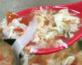 รูปขั้นตอนการทำที่ 7 ของ ซุปไข่และมะเขือเทศ
