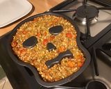 Une image de l'étape 6 de Crâne de céréales au tomates, parmesan et lonzo.