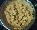 A picture of step 4 of Soya Chunk Curry Masala.