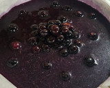 Foto del paso 11 de la receta: Cheesecake de ricotta con arándanos 🫐 (sin horno)