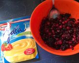 Sült túrótorta gyümölccsel recept fázis 2 fotója