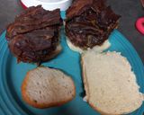 A picture of step 3 of Elvis Burger.