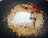 A picture of step 1 of Vegetable Kolhapuri.