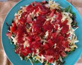 A picture of step 2 of Taco Salad.