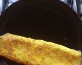 Foto del paso 2 de la receta: Invento rápido! 💯 Panqueques con jamón y queso 😋