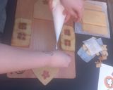 Foto del paso 3 de la receta: Casa de Galleta Jengibre Navideña