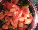 बेबी पोटैटो विद मटर टमाटर (baby potato with matar tamatar recipe in Hindi) रेसिपी चरण 1 फोटो