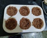 A picture of step 8 of Gulab Jamun Basket.