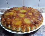 Foto del paso 8 de la receta: Torta invertida de manzana Vegana 🌱🍎