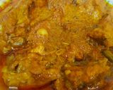 A picture of step 8 of Badami chicken qorma.