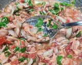 A picture of step 8 of Cilantro Picadillo.