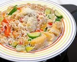 防疫照顧餐～豆腐蒟蒻白醬麵的食譜步驟3照片