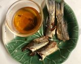 รูปขั้นตอนการทำที่ 3 ของ ปลากระบอกร้าทอด 🐟