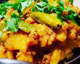 Aloo karhai recipe step 15 photo