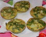 Foto del paso 7 de la receta: Muffins verdes de espinacas y harina integral