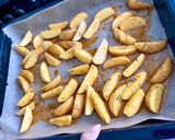 Ropogós steakburgonya recept fázis 2 fotója