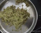A picture of step 1 of Muthiya.