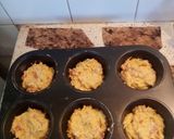 Foto del paso 4 de la receta: Muffins de jamón y morrón, queso