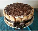 A picture of step 8 of AMIEs Special TIRAMISU Cake.
