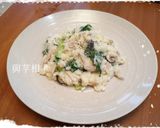 白醬豬肉松本茸燉飯的食譜步驟6照片