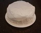 White Layer Cake with a Raspberry Swirl Cheesecake center layer and a Raspberry Cream Frosting recipe step 31 photo