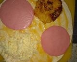 Foto del paso 3 de la receta: Sándwich piña asada, mortadela y queso
