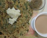 A picture of step 5 of Layer meathi paratha.