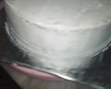 A picture of step 12 of Two tier vanilla and chocolate cake 🎂.